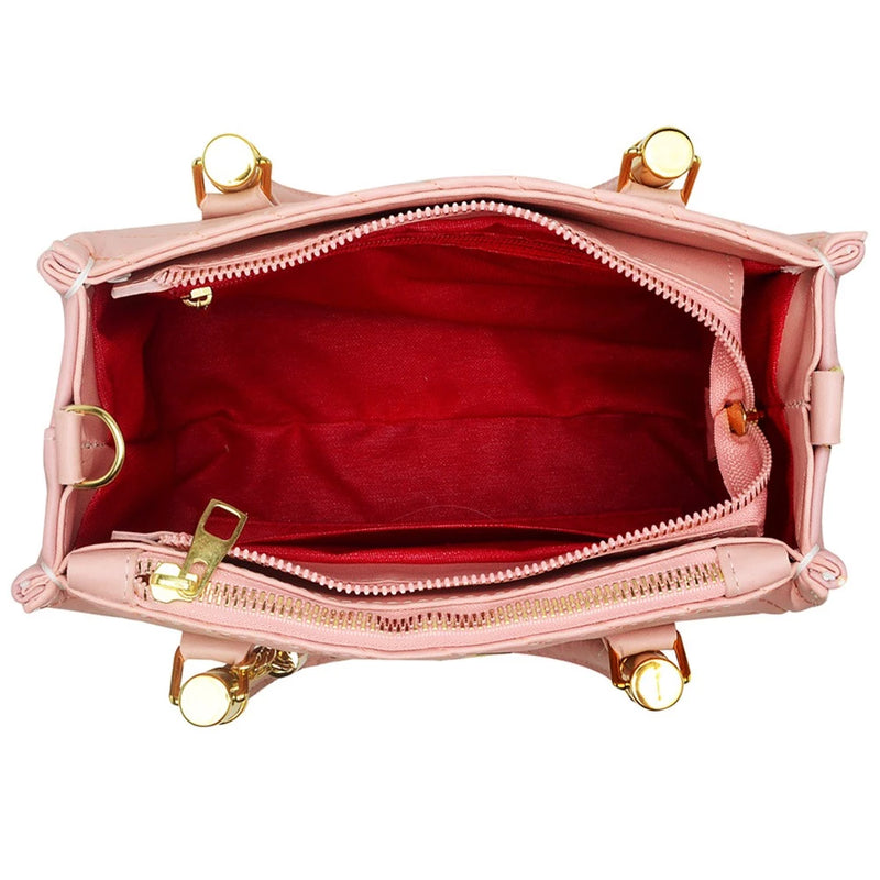 Bolsa Feminina Lorena Média Shopbag Bordada Linea Lançamento