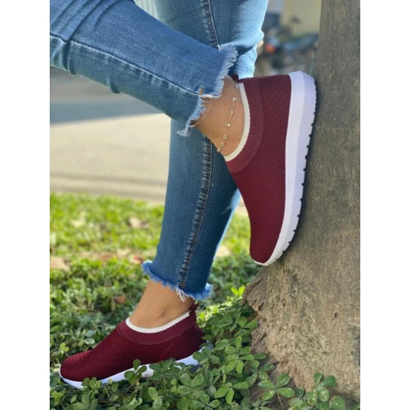 Tênis Meia Feminino Academia Caminhada Trabalho