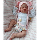 Bebê Reborn Menina Inteiro Vinil Siliconado – Realista 47cm