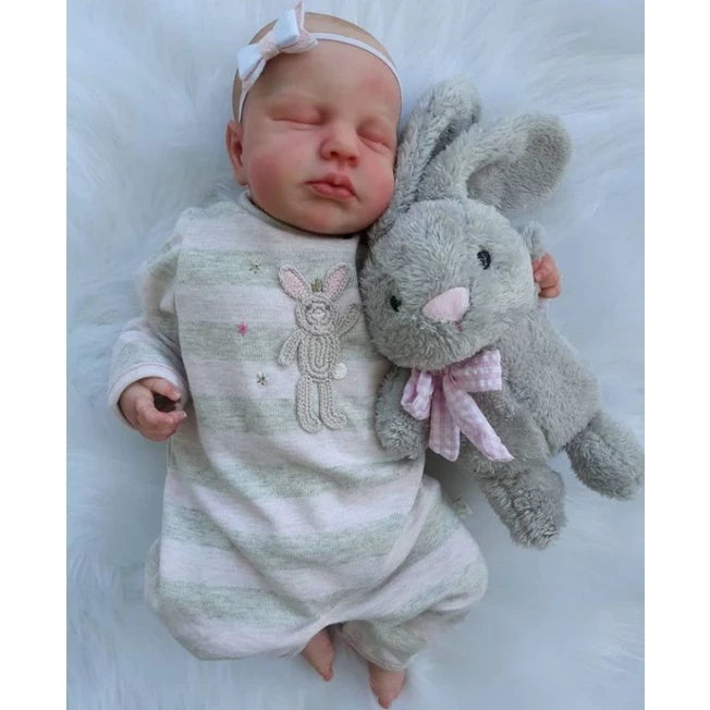 Bebe reborn menina inteiro vinil siliconado