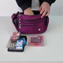 Bolsa Feminina Transversal Impermeável Nylon Tiracolo Boa Qualidade Compacto xiuxianxilie ref: b112