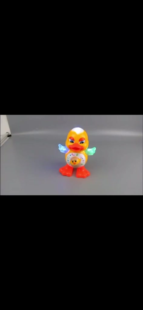 Brinquedo Pato Patinho Dançante Musical Dança, Anda, Mexe, com Luz E Som