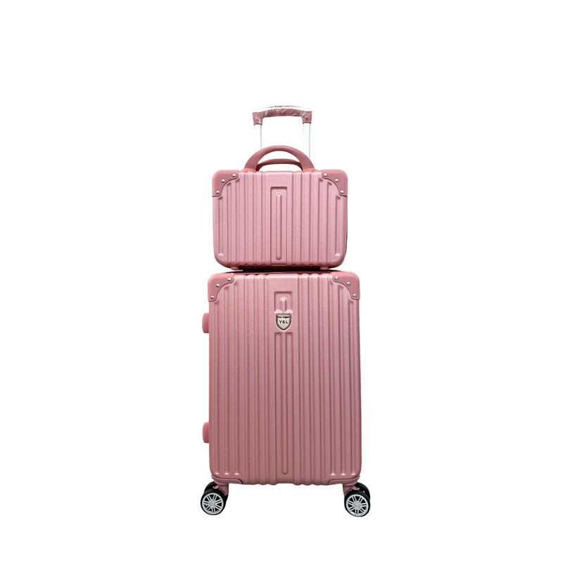 Mala De Viagem 10 KG 9KG 4 Roda Gira 360 Grau Fibra + Frasqueira codigo:2324