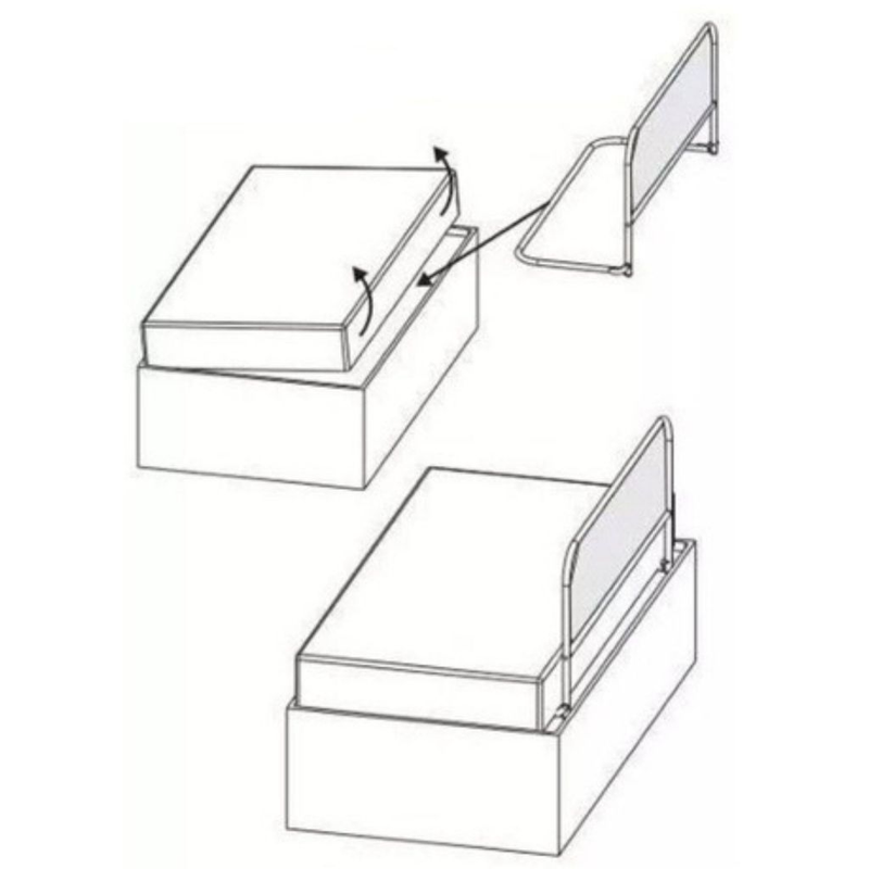 GRADE DE CAMA ALTA PROTEÇÃO P-M-G TODOS OS TAMANHOS PREMIUM LUXO CRIANÇAS E IDOSOS CAMA BOX E NORMAL
