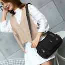 Bolsa Feminina Transversal Impermeável Nylon Tiracolo Boa Qualidade Compacto xiuxianxilie ref: b112