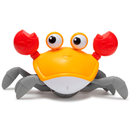 Caranguejo Brinquedo Fujão Sensor Dança E Som Anda C/ Sensor