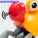 Caranguejo Brinquedo Fujão Sensor Dança E Som Anda C/ Sensor