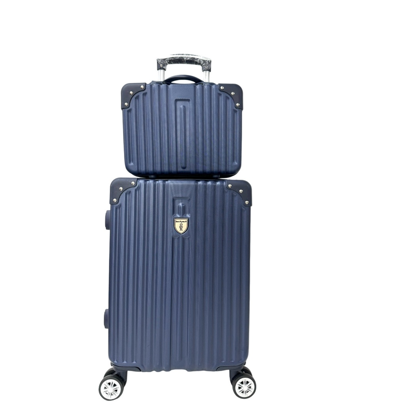 Mala De Viagem 10 KG 9KG 4 Roda Gira 360 Grau Fibra + Frasqueira codigo:2324