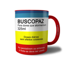 Caneca Buscopaz Meme – Xícara Criativa e Divertida para Presente