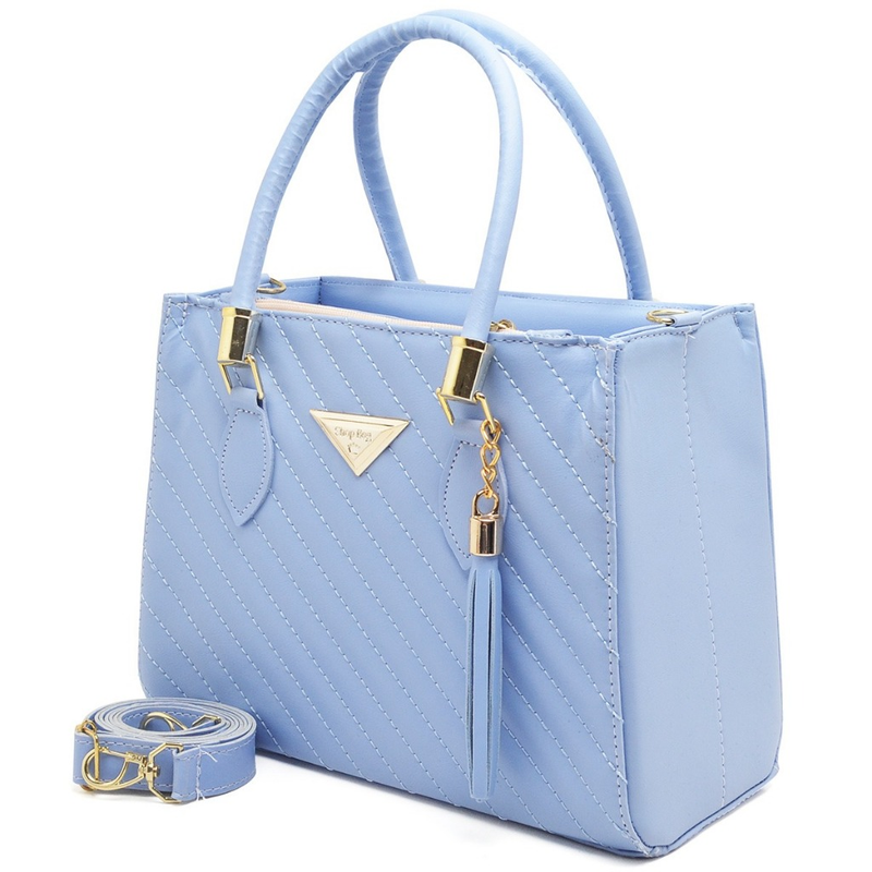 Bolsa Feminina Lorena Média Shopbag Bordada Linea Lançamento