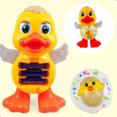 Brinquedo Pato Patinho Dançante Musical Dança, Anda, Mexe, com Luz E Som