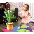 KIT1/KIT2 Cacto Dançante Falante Interativo com Som Musicas Repete Música, Dança, Luzes