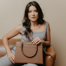 Bolsa Feminina Santorini Handbag com Alça transversal removível para ombro
