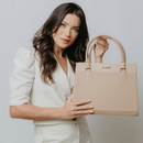 Bolsa Feminina Santorini Handbag com Alça transversal removível para ombro