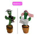 Cacto Dançante Falante Interativo – Repete, Dança, Toca Música e Acende Luzes