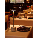 Luminária De Mesa Com Toque Recarregável LED Moderna Abajur Restaurante USB Para Leitura COD