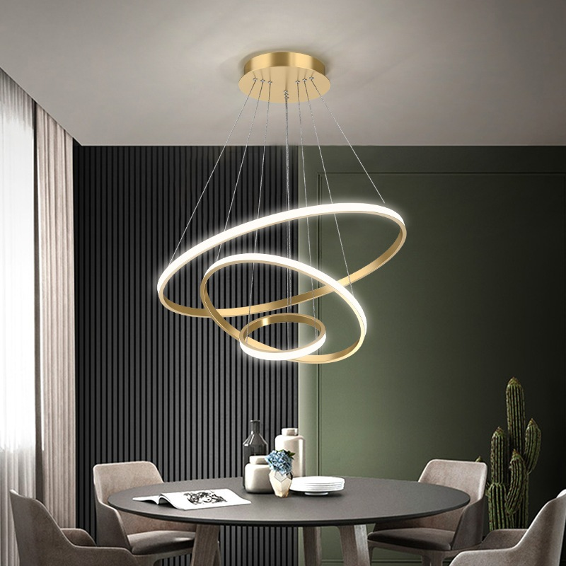 Lustre Para Sala Lustre Pendente Cozinha Luminária de Teto Led Nordic Moderno Decoração Para Sala