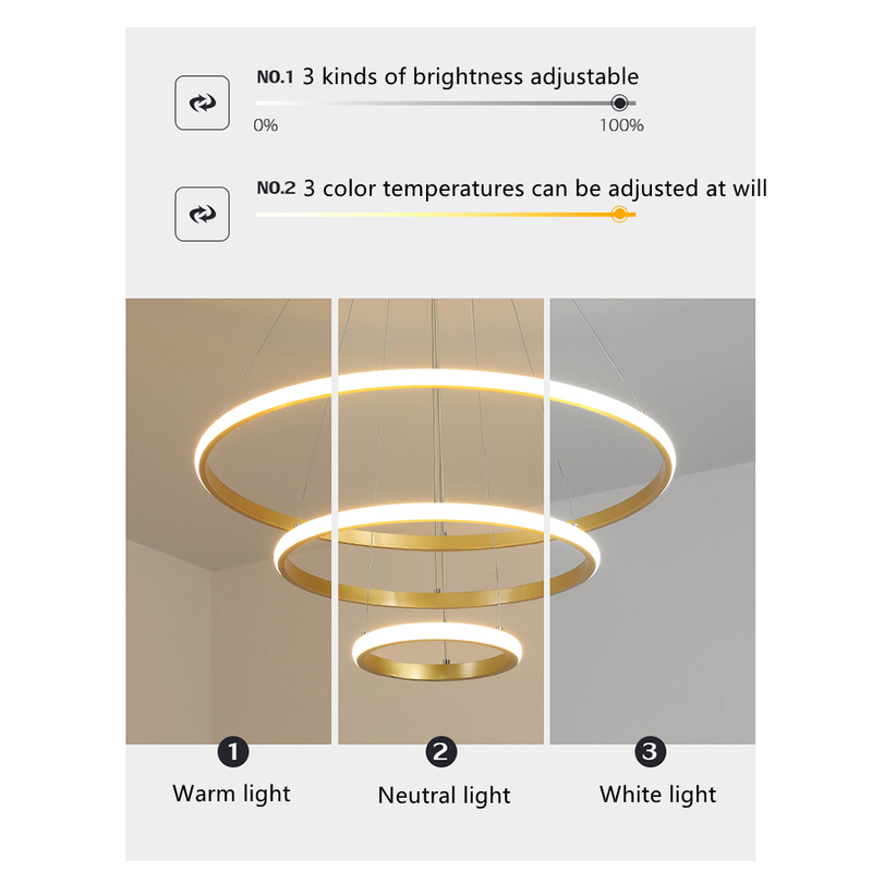 Lustre Para Sala Lustre Pendente Cozinha Luminária de Teto Led Nordic Moderno Decoração Para Sala