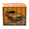 Porta Carrinhos Hot Wheels Expositor 50 Carrinhos Madeira Mdf Colecionaveis