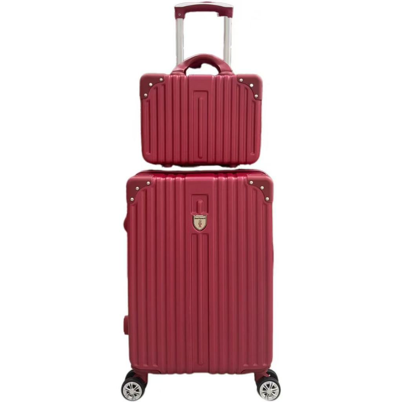 Mala De Viagem 10 KG 9KG 4 Roda Gira 360 Grau Fibra + Frasqueira codigo:2324