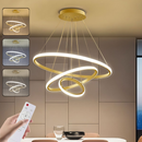 Lustre de Teto Moderna para Sala e Cozinha - Luminária Pendente LED Nordic