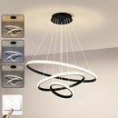 Lustre de Teto Moderna para Sala e Cozinha - Luminária Pendente LED Nordic