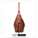 Bolsa grande De Ombro e transversal Feminina De Couro PU