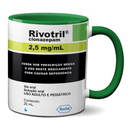 Caneca Engraçada Presente De Doido Rivotril Xícara Criativa Sátira