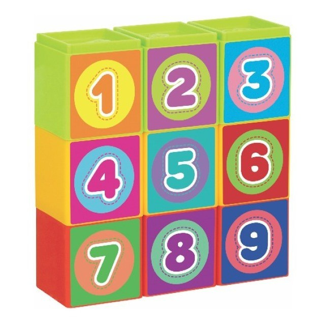 Brinquedo Educativo Cubo Cubinho 5 em 1 Didático Mercotoys