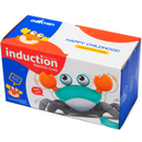 Caranguejo Brinquedo Fujão Sensor Dança E Som Anda C/ Sensor