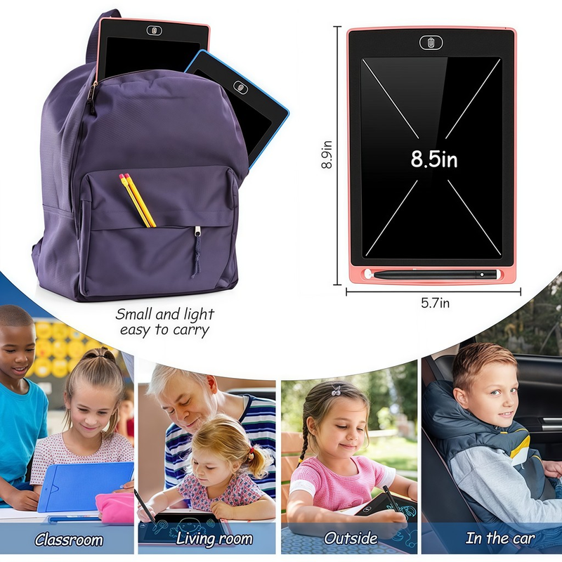 Lousa Mágica Tela Lcd Tablet Infantil De Escrever E Desenhar 8.5/10/12 Polegadas brinquedo infantil Para menina/menino