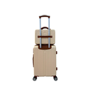 Mala De Viagem 10 KG 9KG 4 Roda Gira 360 Grau Fibra + Frasqueira codigo:2324