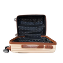 Mala De Viagem 10 KG 9KG 4 Roda Gira 360 Grau Fibra + Frasqueira codigo:2324